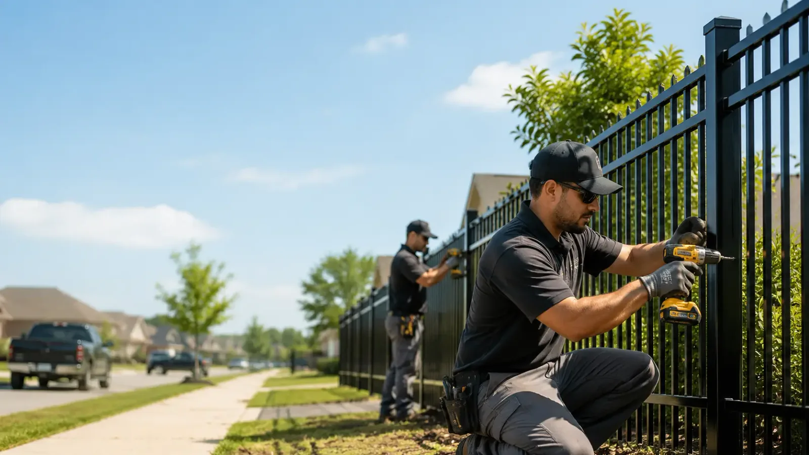 Metal Fence Installation in Spotsylvania, VA